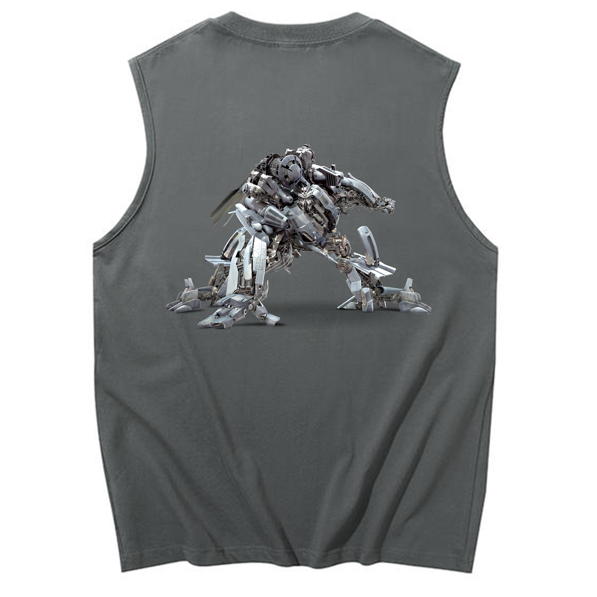 （画像用） Transformers トランスフォーマー コットン100％タンクトップ（背面プリント）